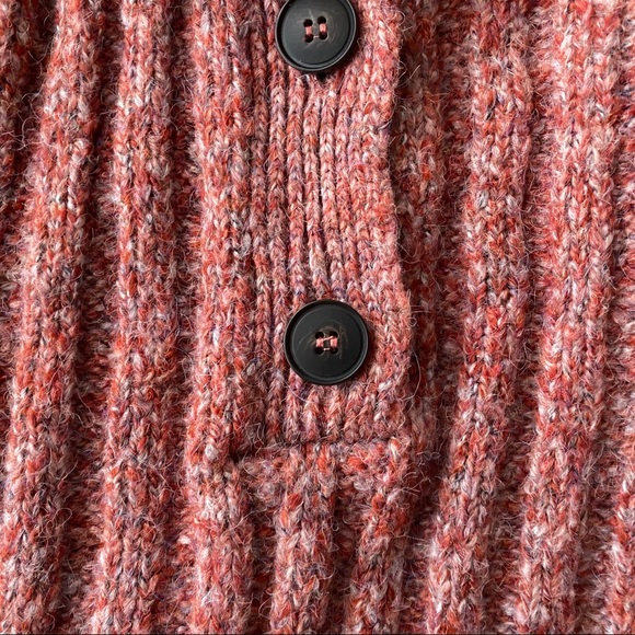 🧶 ZARA RUSTY PINK RIBBED CHUNKY KNIT JUMPER! - Picture 9 of 12